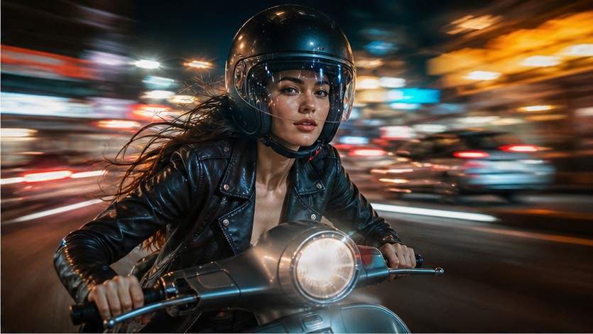 Motion Blur Effects AI Fotoğraf Düzenleme İstemleri örnek 2