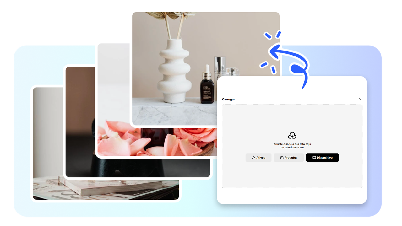 Processamento em lote para várias imagens do Facebook