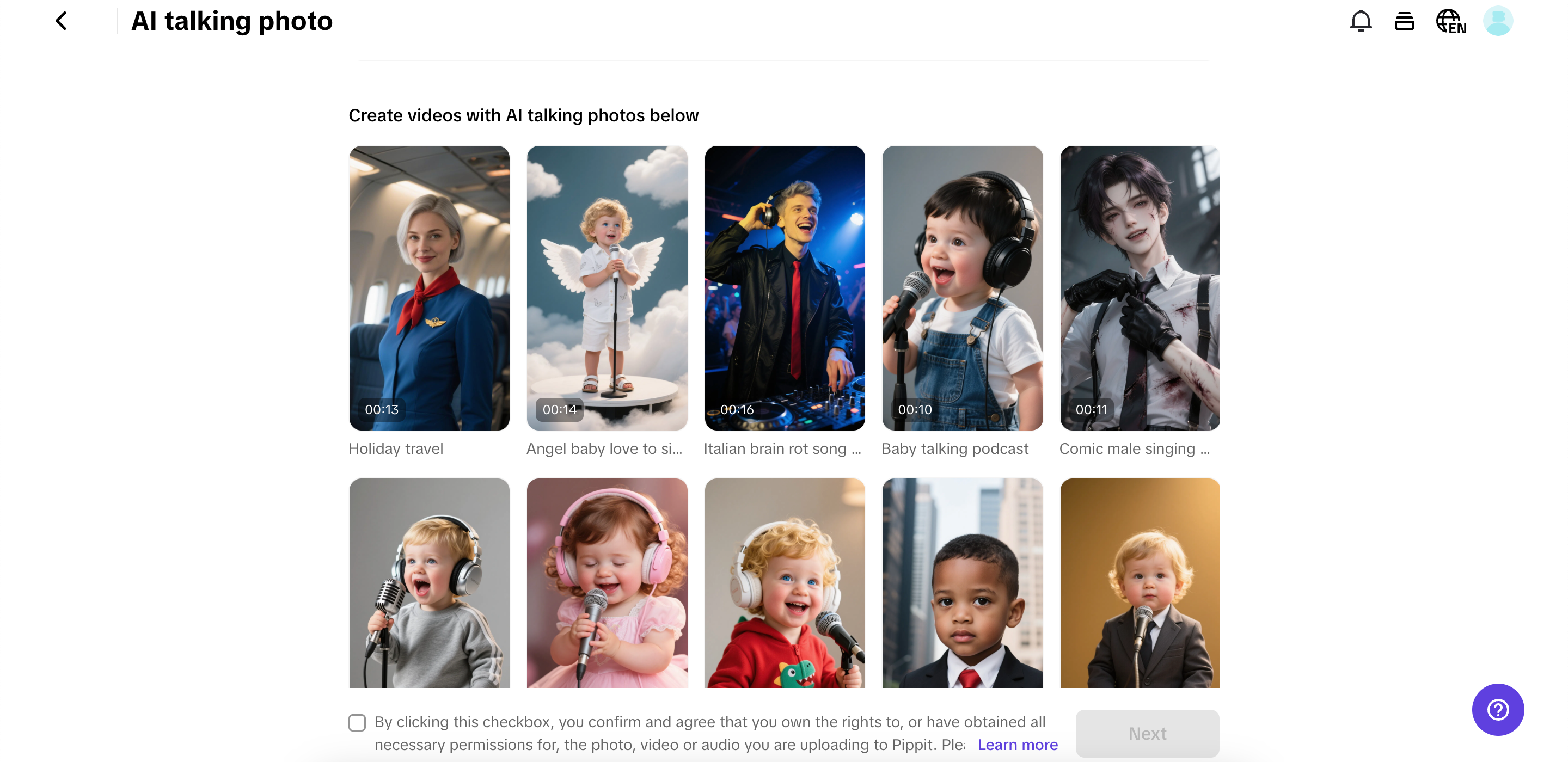 Make your photo talk