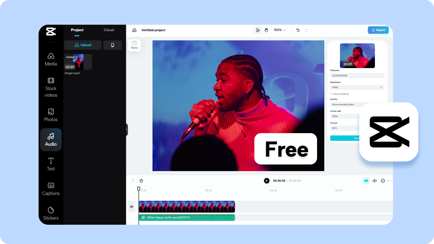 A Free Way to Convert MP3 to MP4 Online