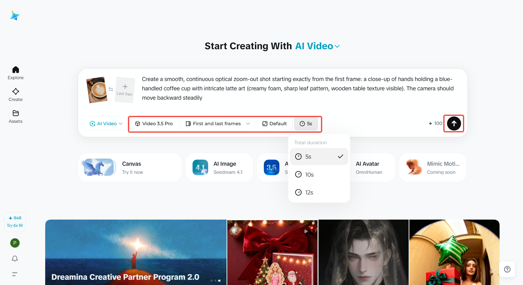 Generate and refine video