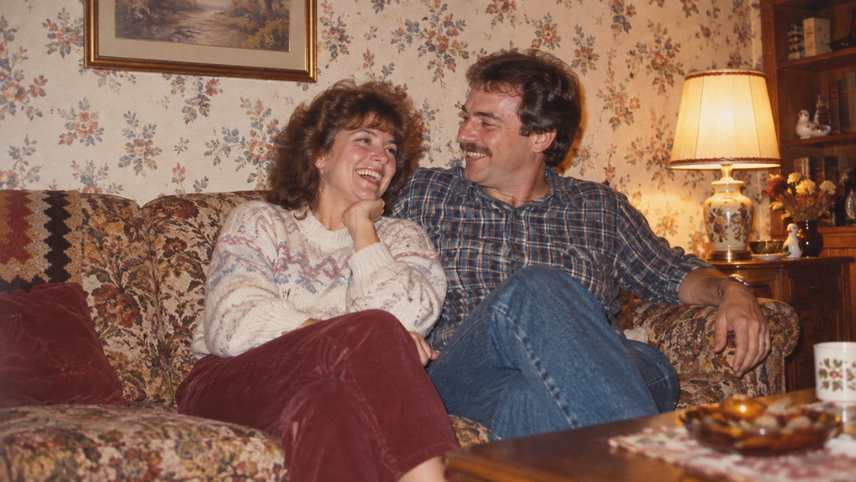 nostalgic family snapshot from an 80s photo prompt