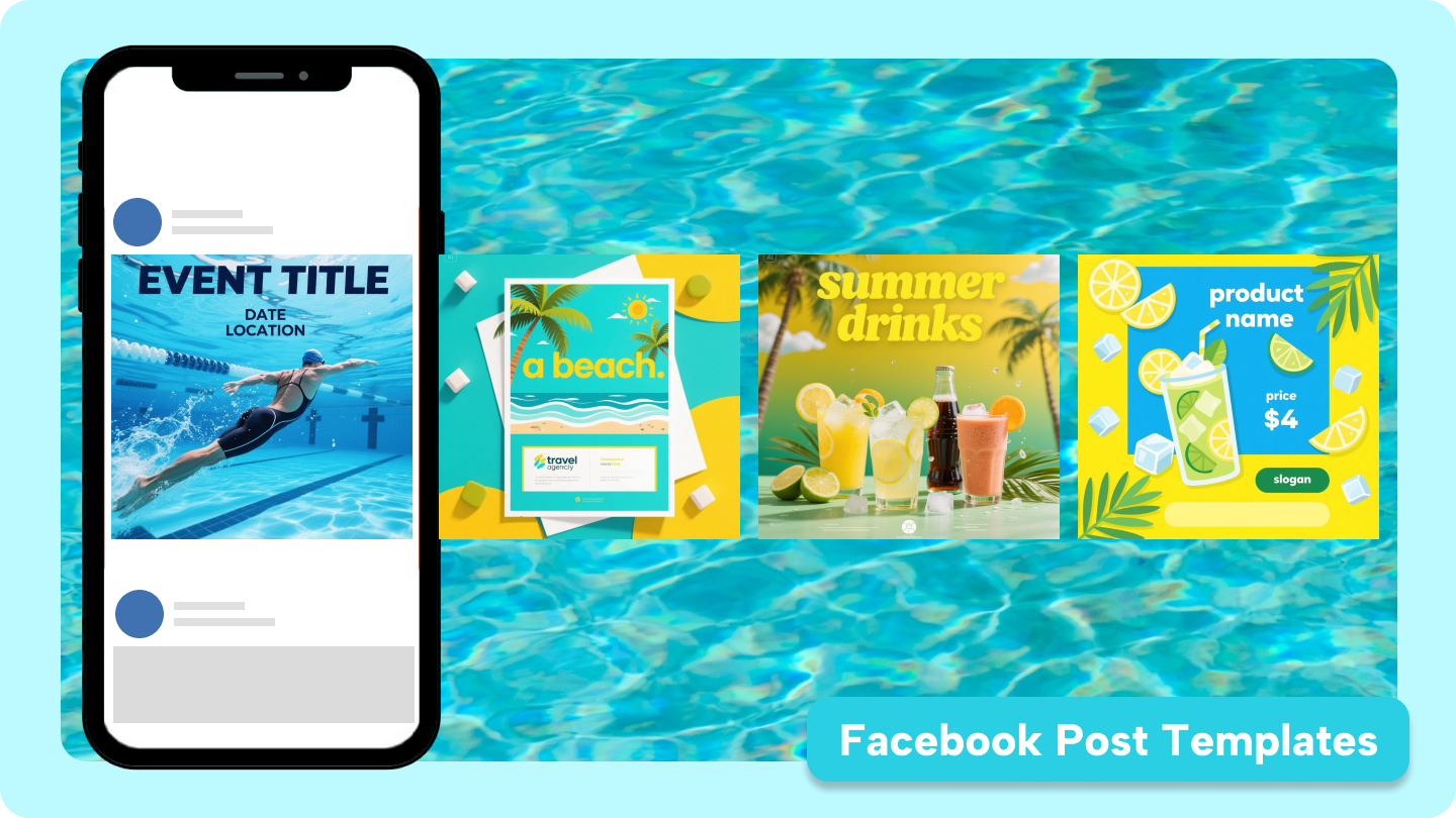 facebook post template