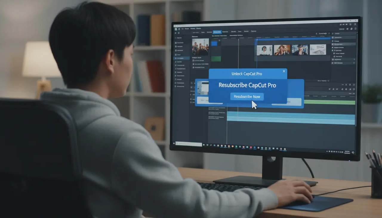resubscribe CapCut Pro