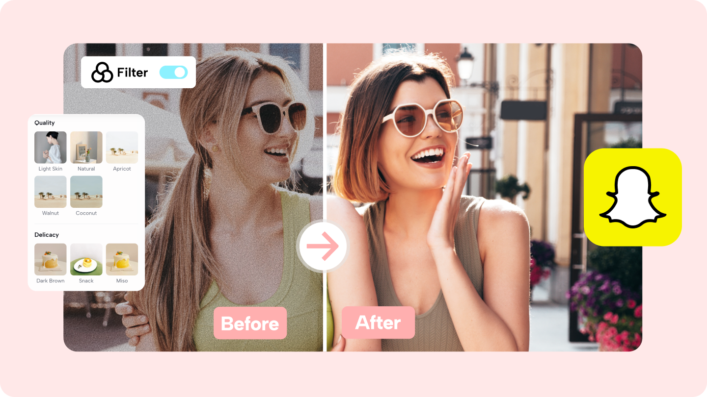 cách thêm bộ lọc snapchat