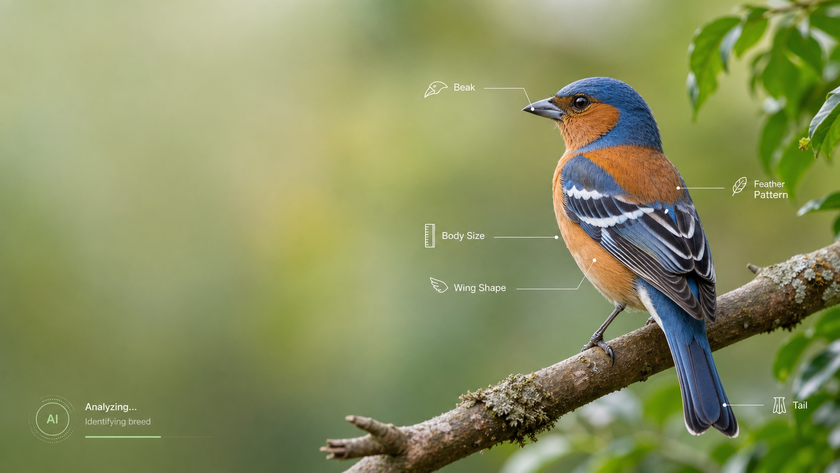 Butterfly and Moth Identifier AI analysis result