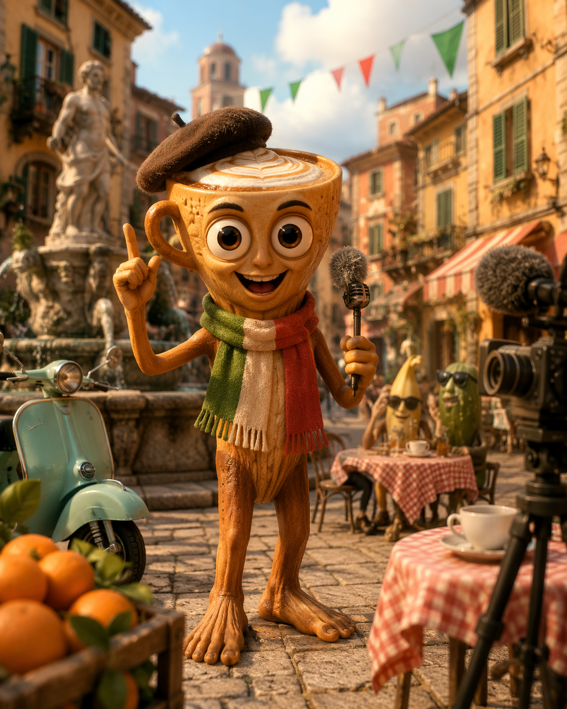 Italienischer Brainrot AI Story Video Generator schnelles Iterationsergebnis