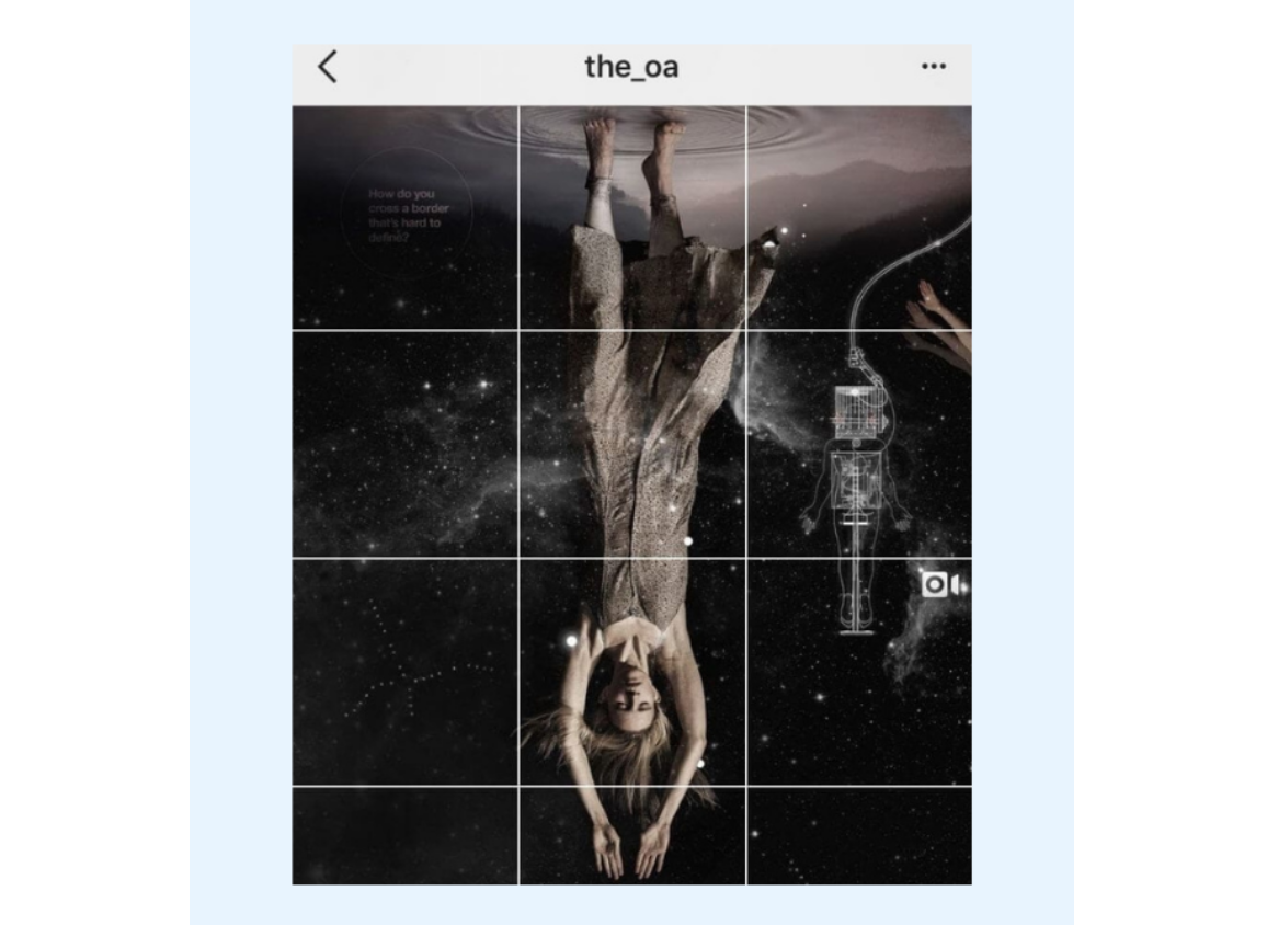 Puzzal Instagram profil elrendezés