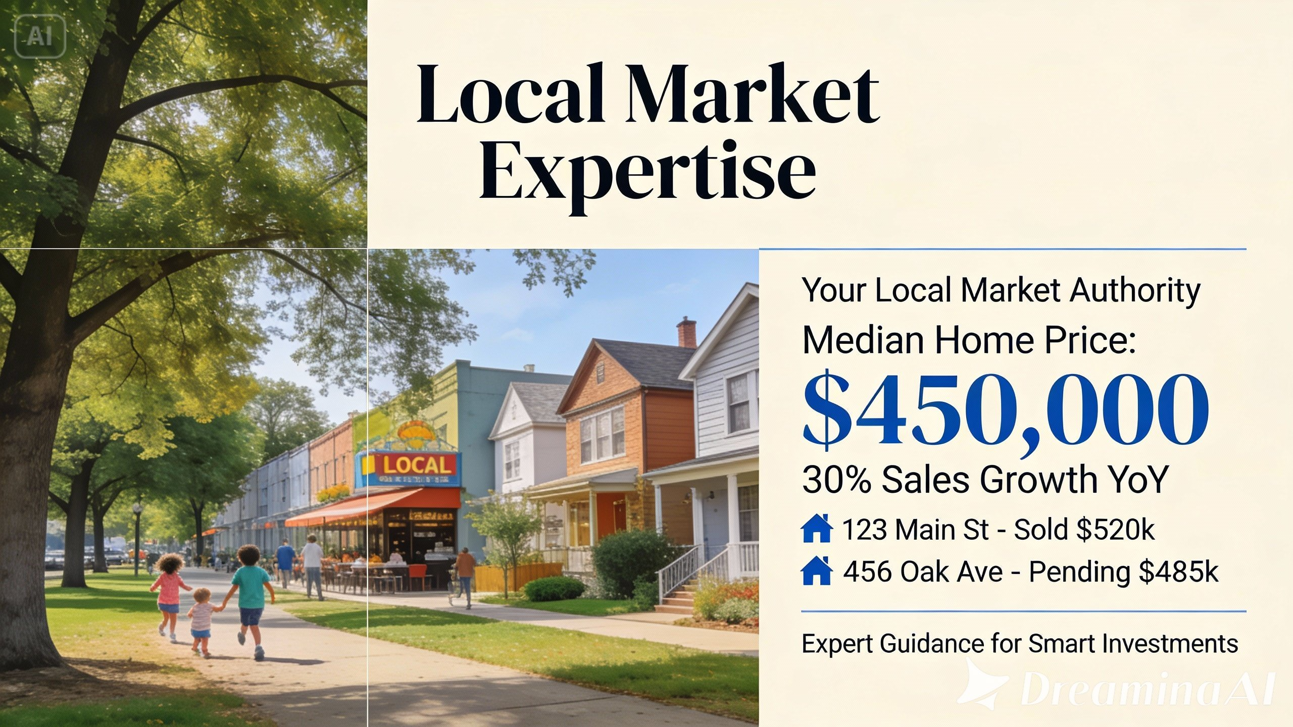 Local market expertise flyer