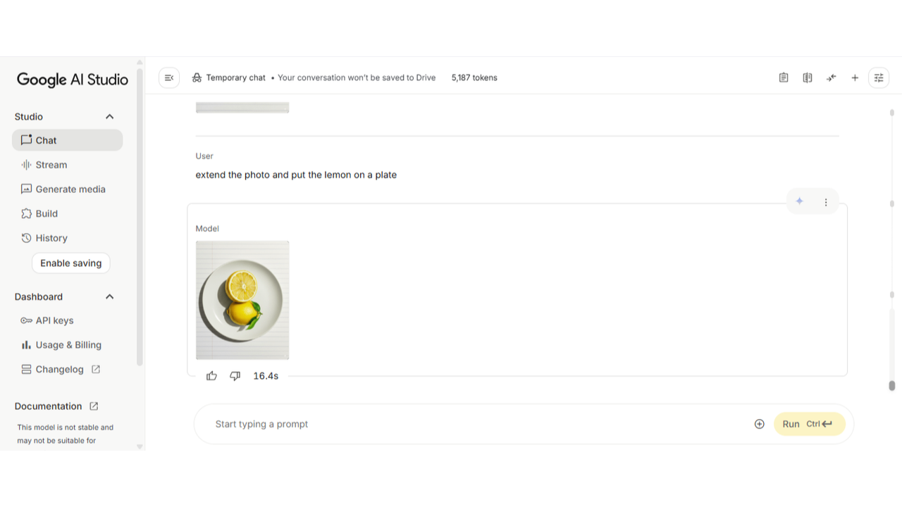 Outpainting with prompts