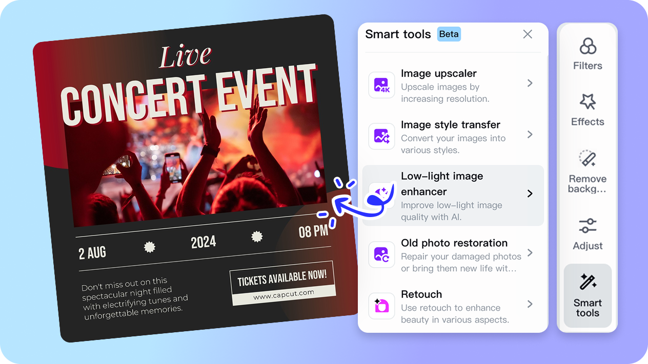 Brand integration with striking event programs