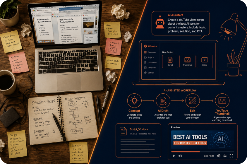 Connect notes, files, and ideas effortlessly