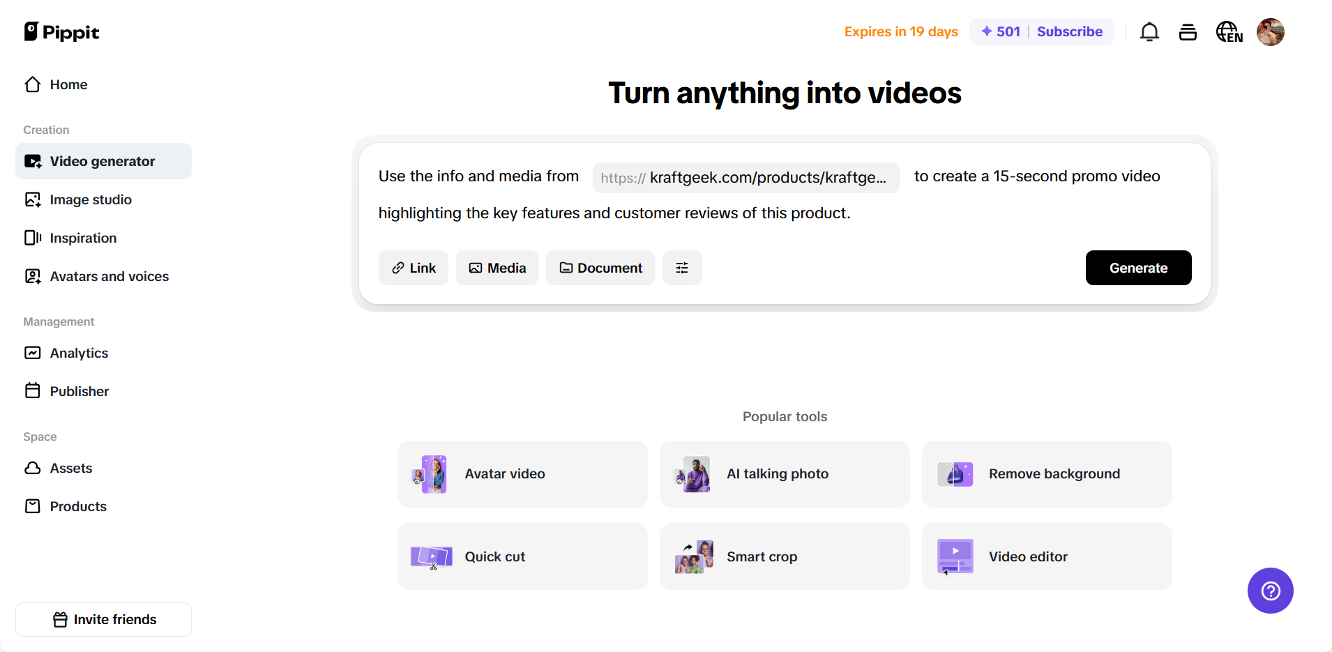 Gawing AI videos ang kahit ano