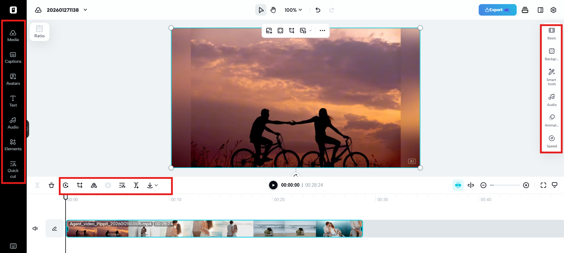 Edit and refine video