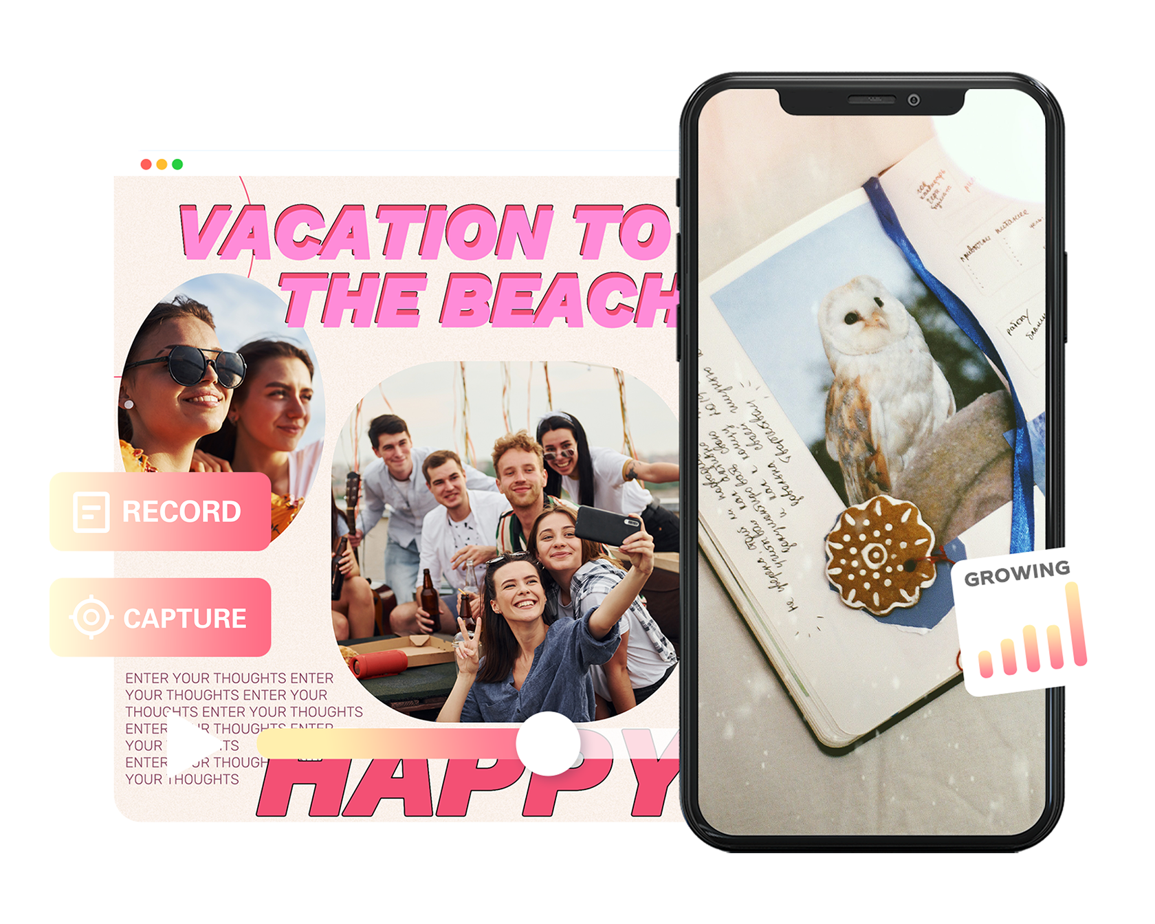 Online Scrapbook Maker to Create a Scrapbook Easily