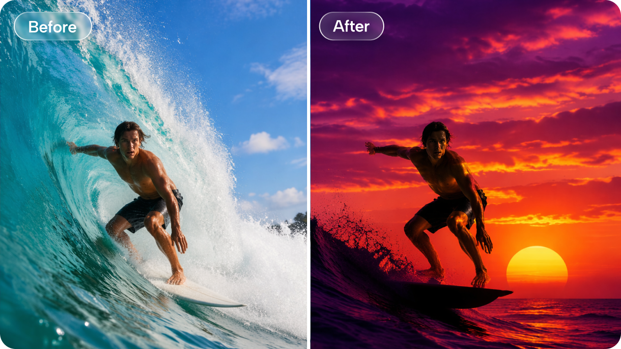 Turn any photo into a silhouette with image-to-image