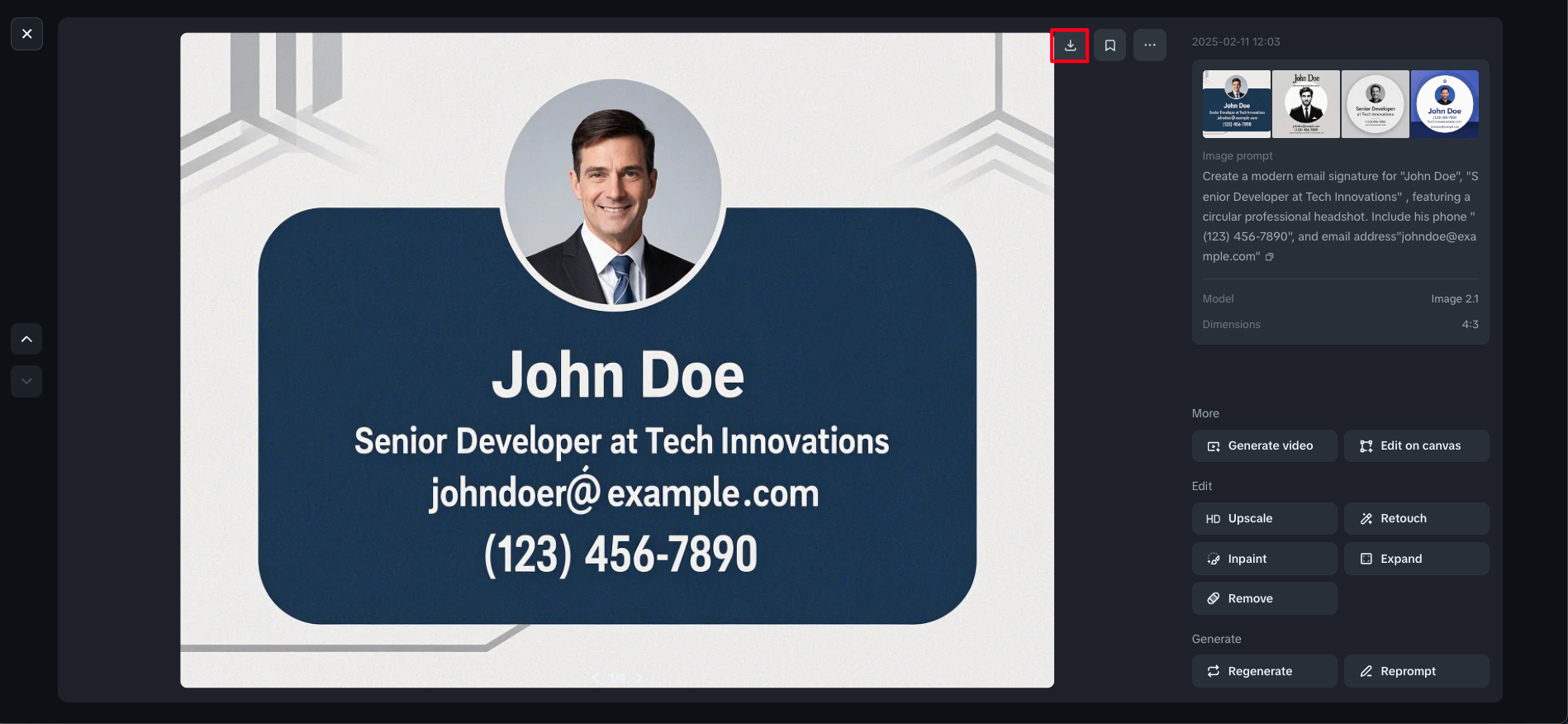 Download your email signature