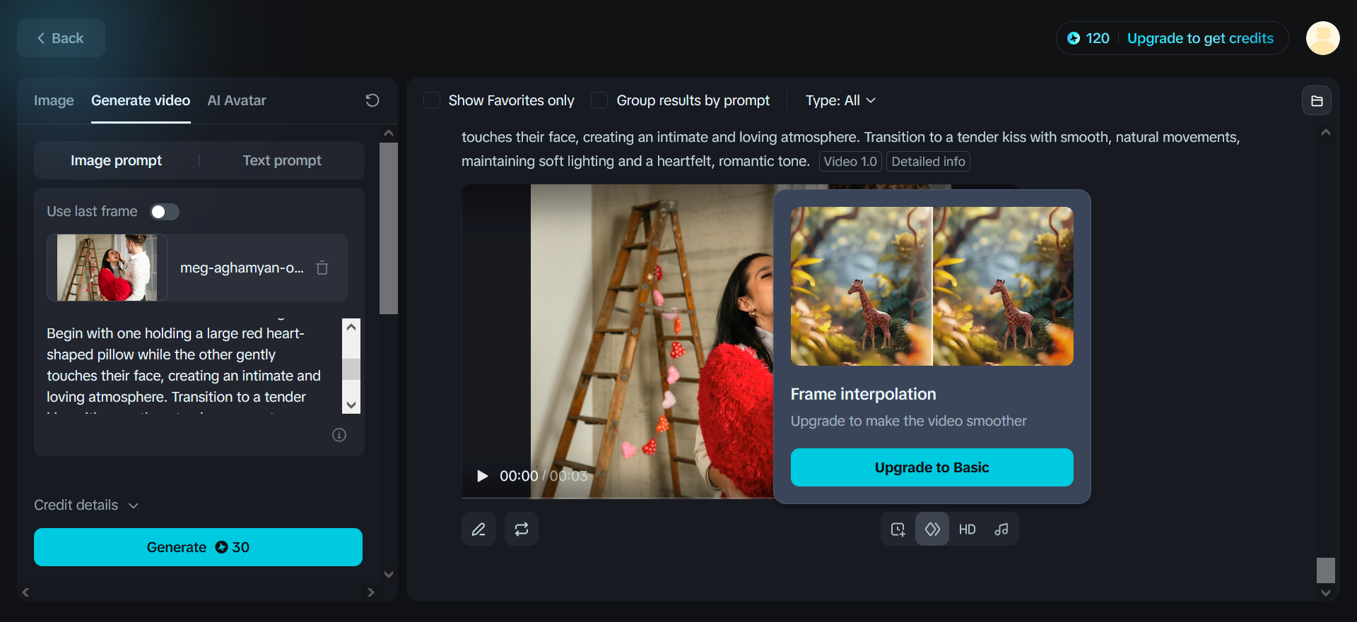 ai video öpüşme jeneratörü ücretsiz