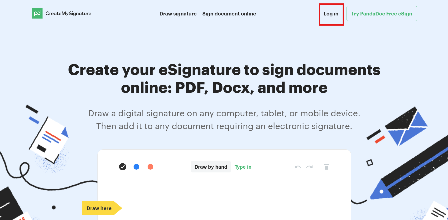 How do you get a digital signature
