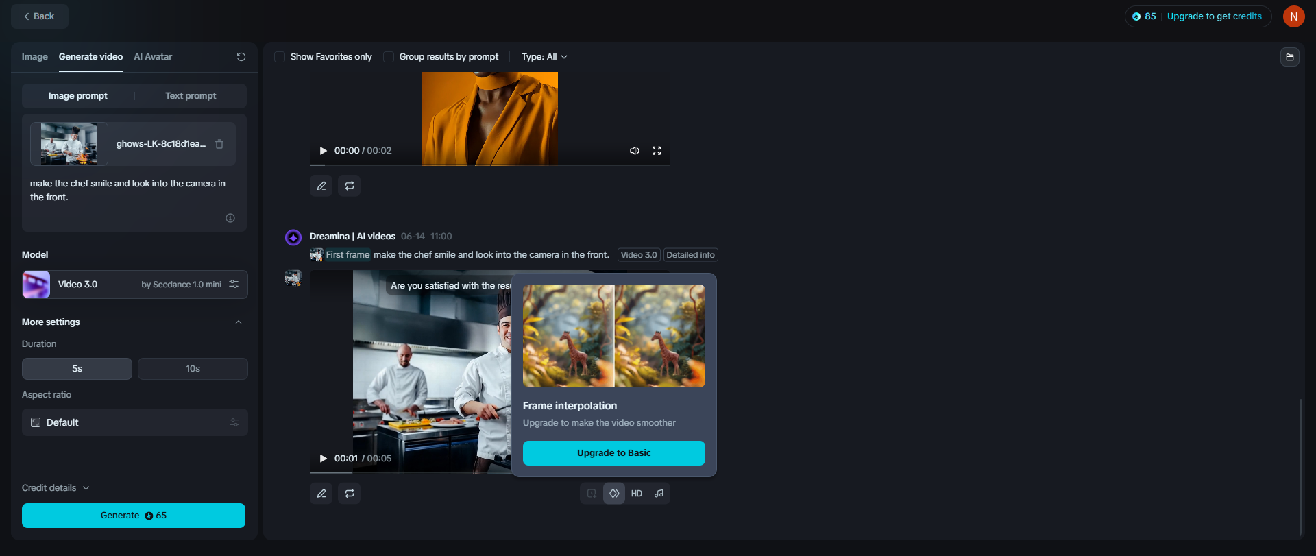 Interpolação de quadros