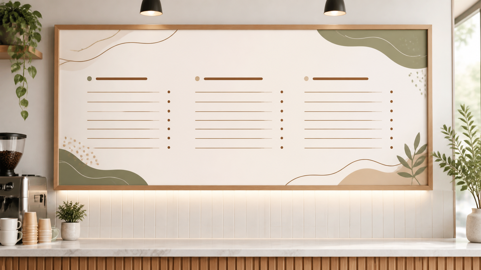 Download Free Menu Templates original Dreamina visual