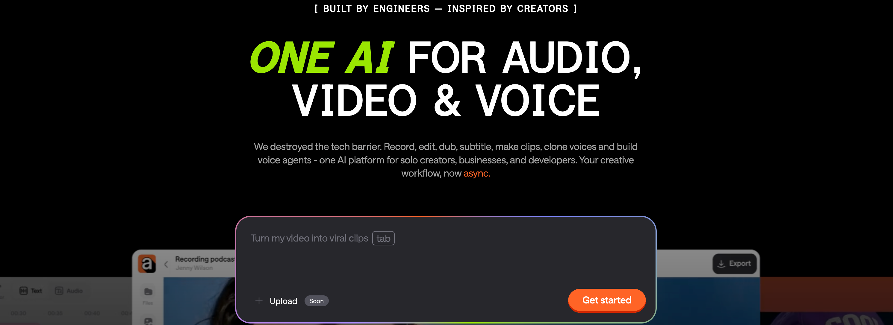 Podcastle AI Audio