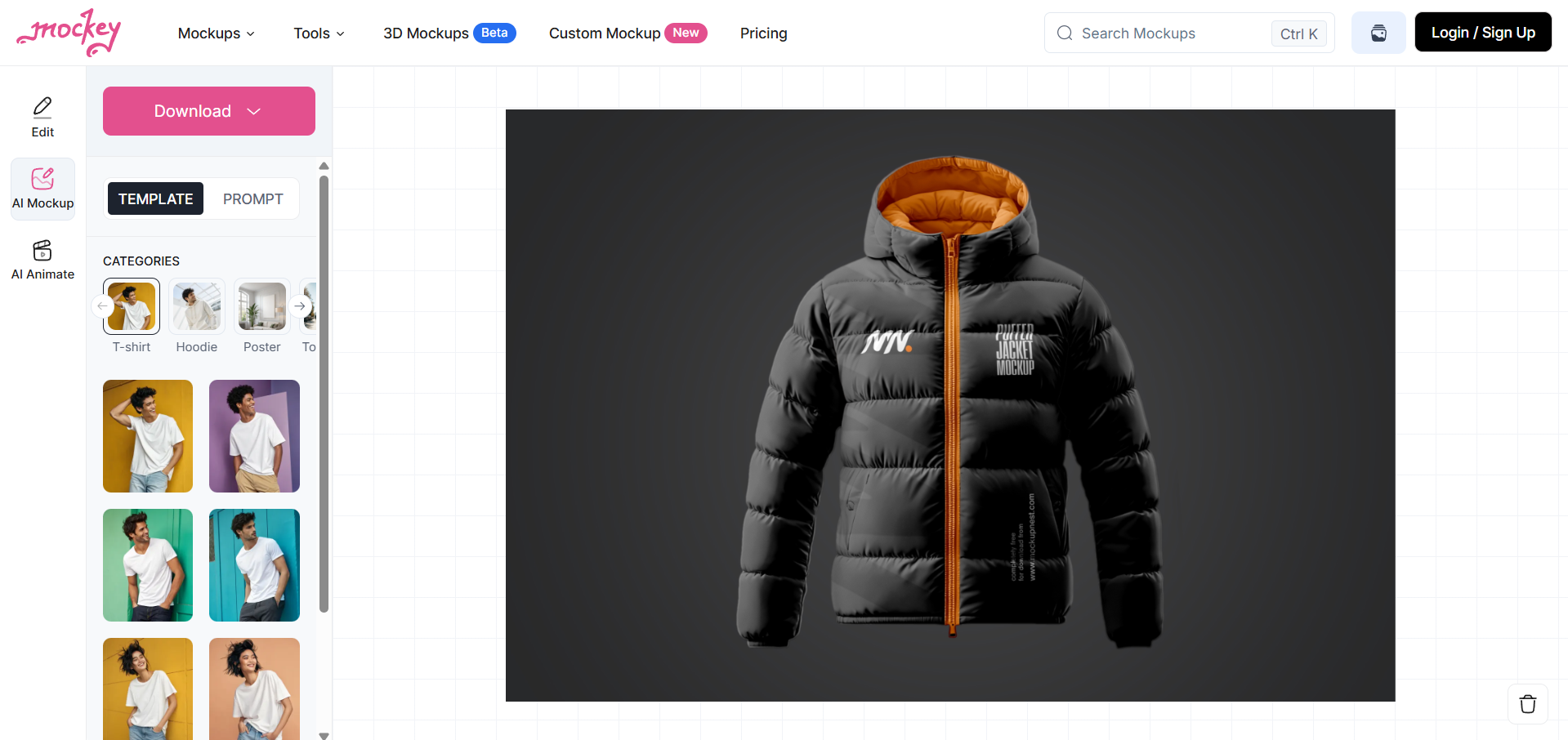 Mockey interface