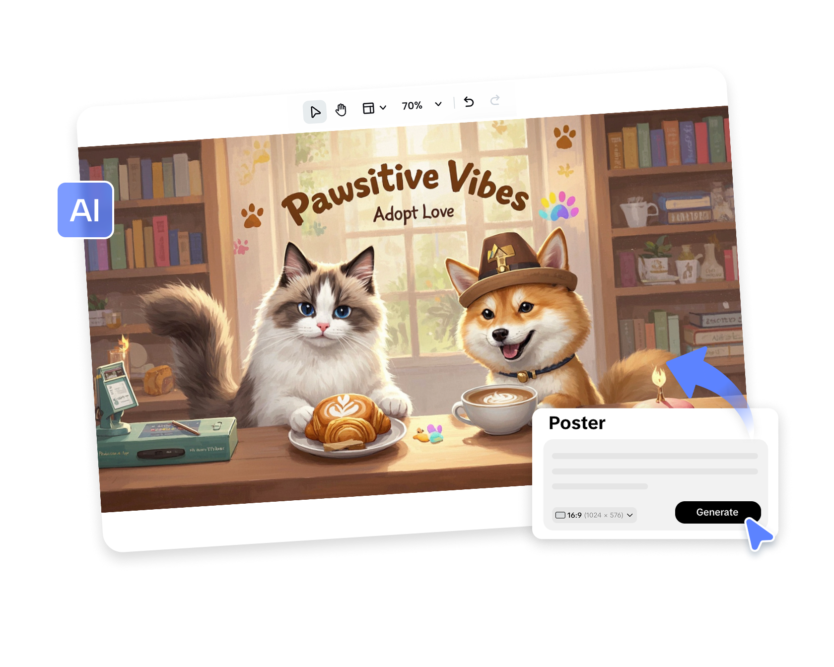 инструмент для создания постеров к фильмам