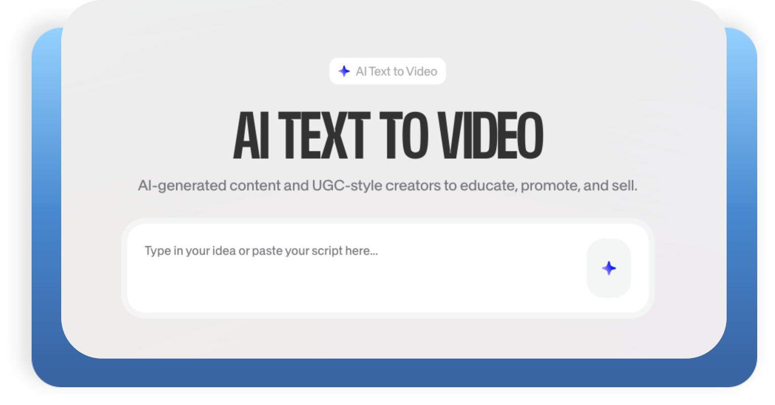 Veed.io: Text to Video