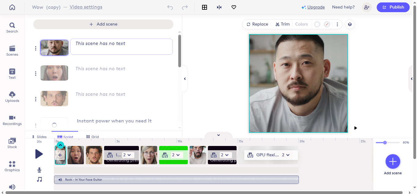 Imagine gratuită pentru producătorul video online