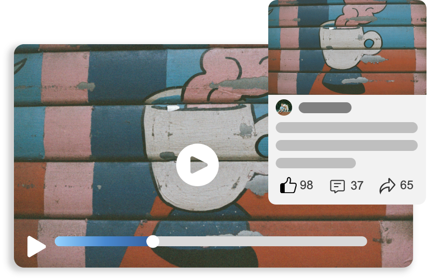 규모에 맞는 소셜 미디어 비디오 제작