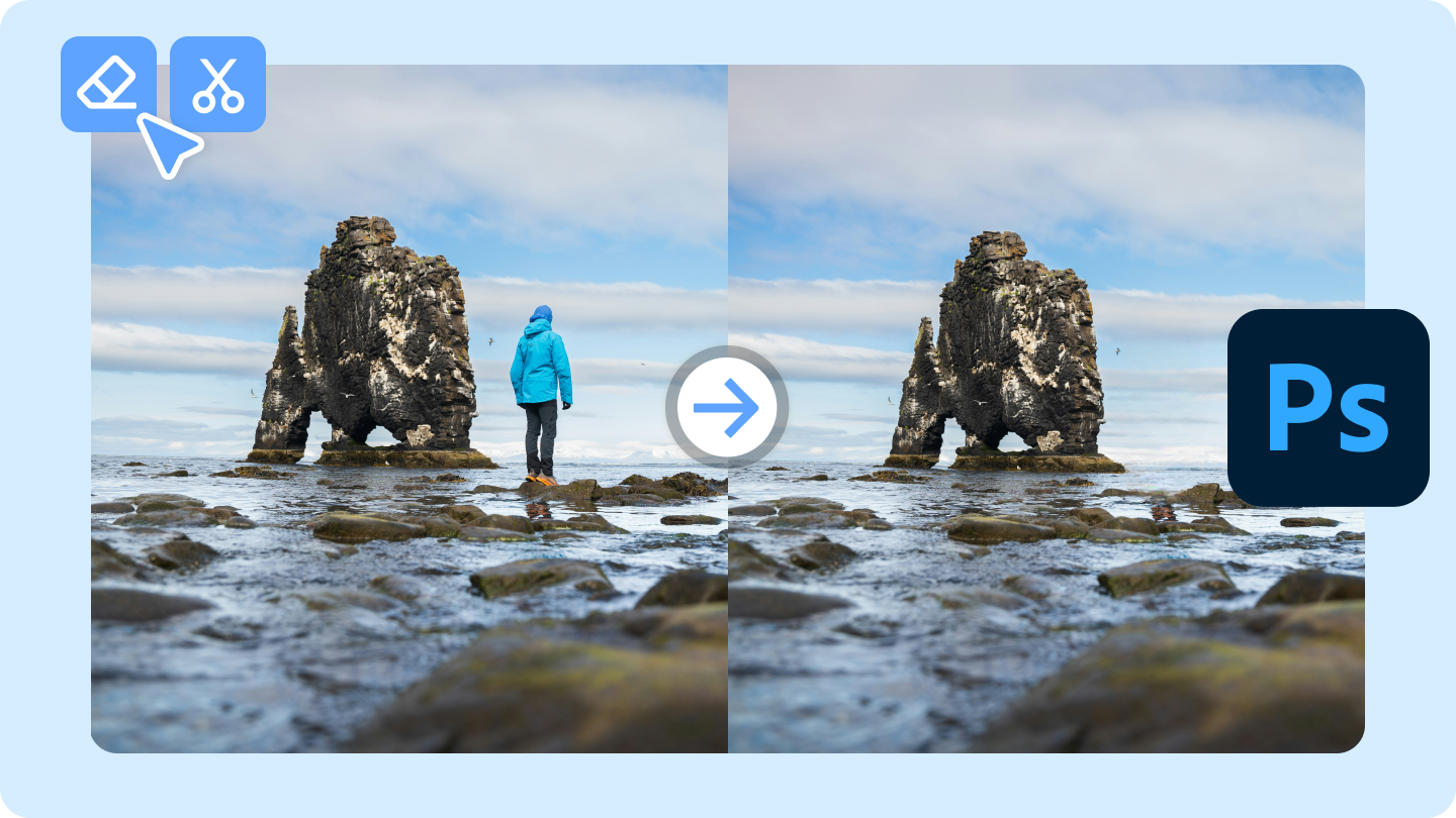 Como remover um objeto no photoshop