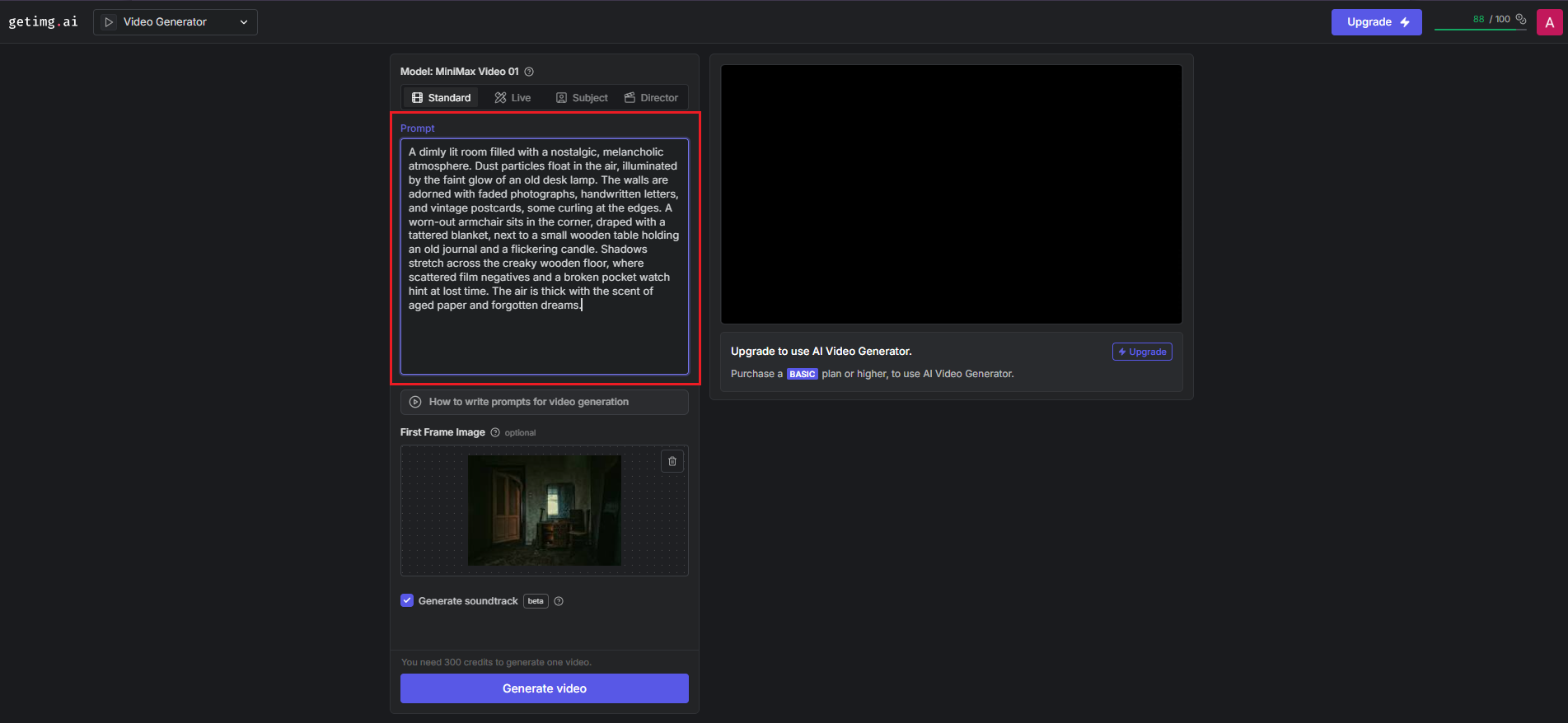 come faccio a trasformare le immagini in un video