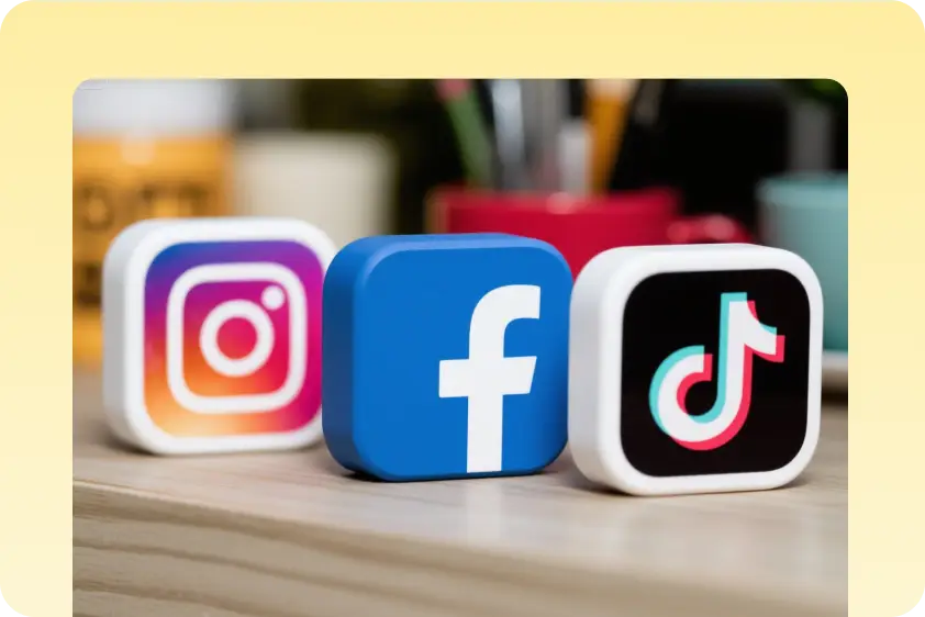 Content ready for social media and printing