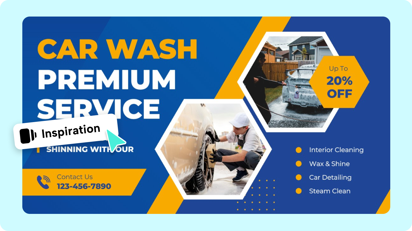 car wash flyer