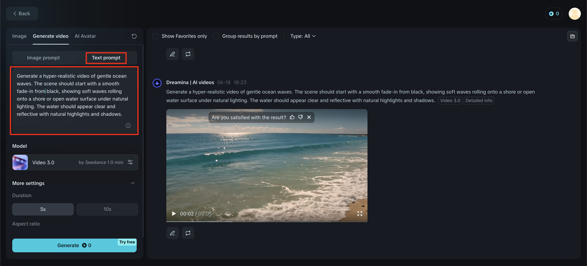 Dreamina cel mai bun generator video AI gratuit