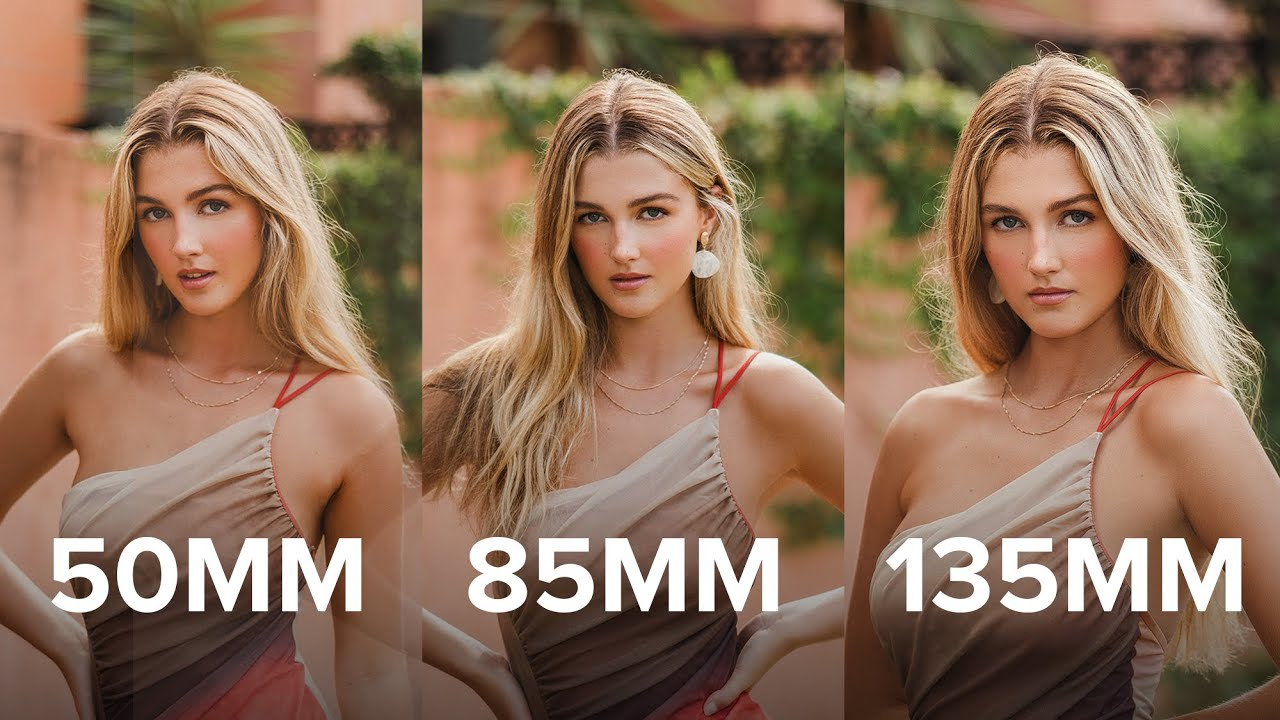 Zoom lens for portrait photography