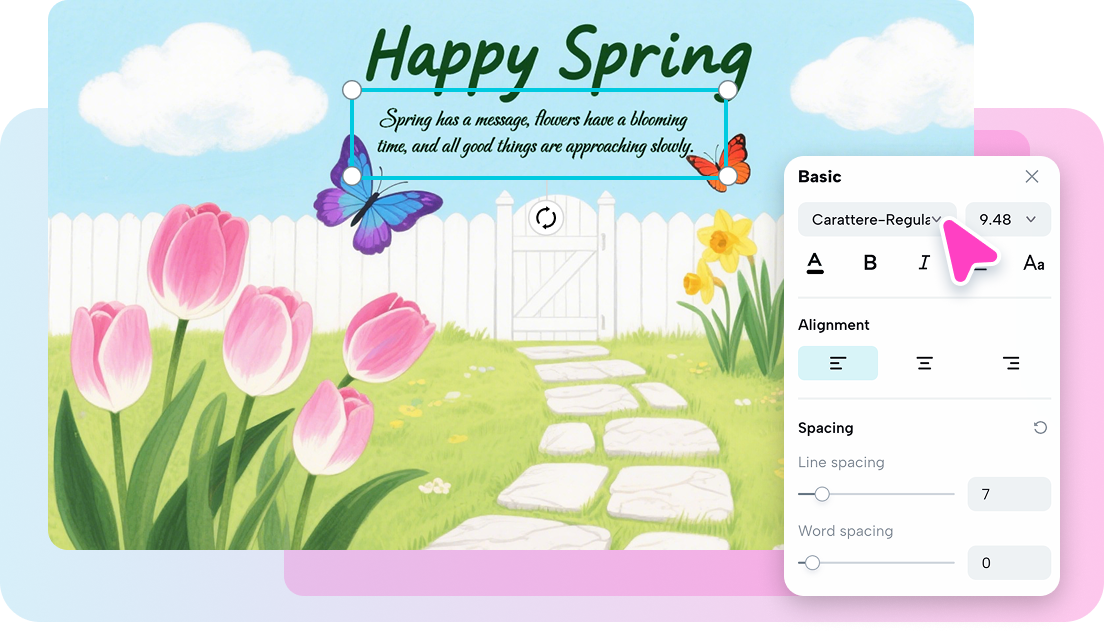 Tùy chỉnh với công cụ chỉnh sửa