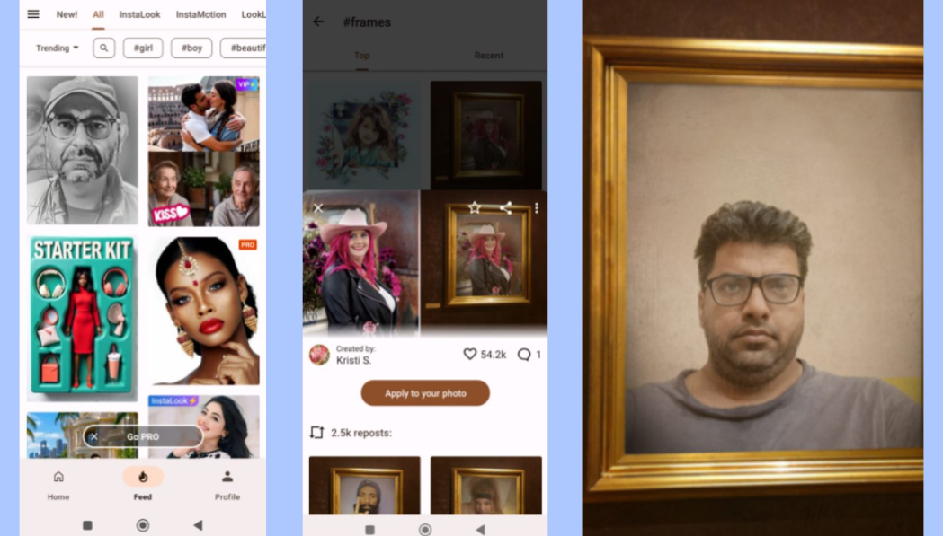 PhotoLab interface