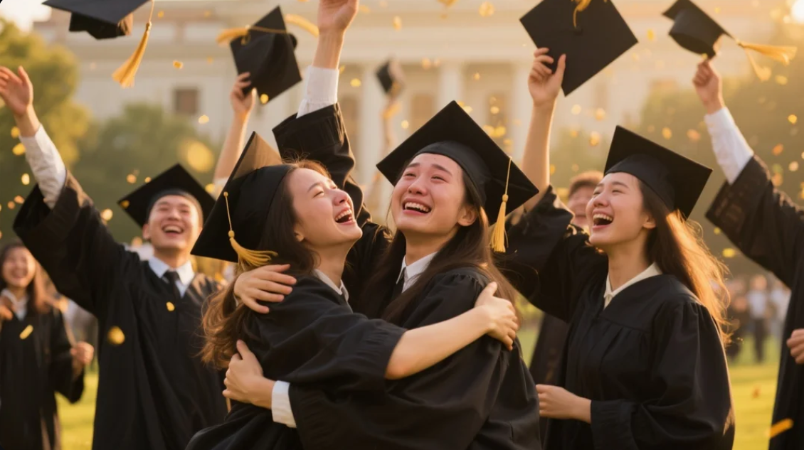 Heart-touching emotional video scene