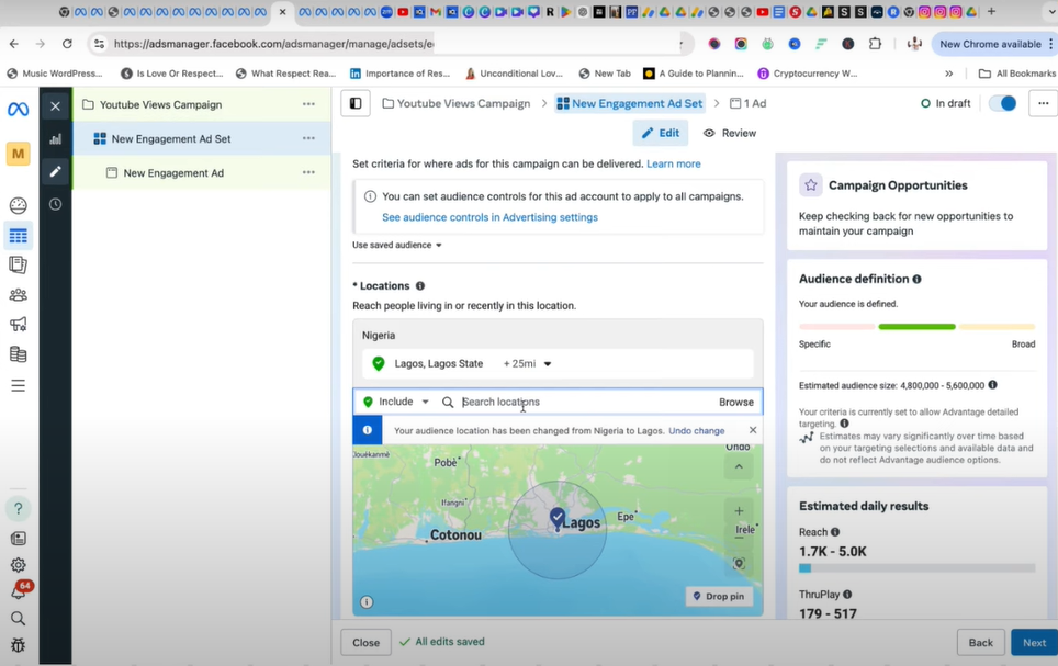 Personalizați setarea anunțurilor Facebook pentru a promova videoclipurile YouTube