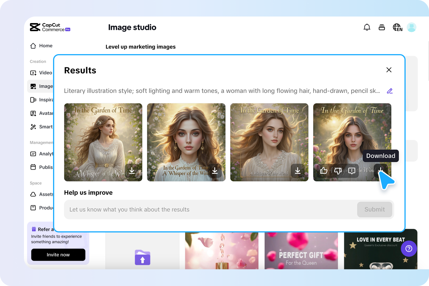 Download the final result