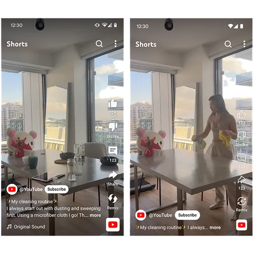 YouTube Shortsを使って独占コンテンツをからかう