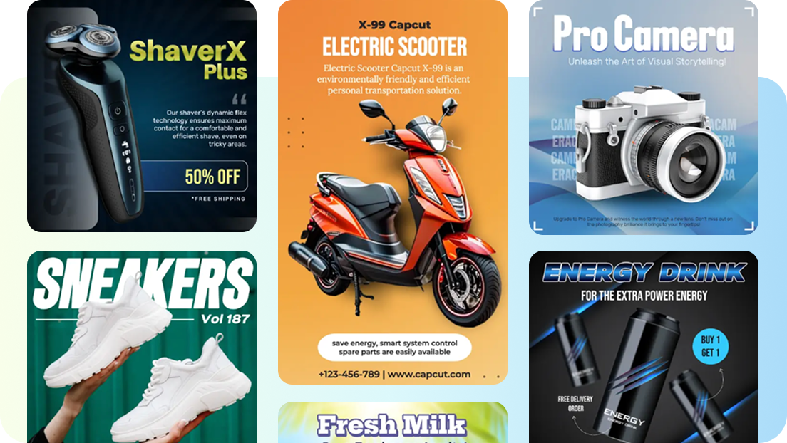 Șabloane de design grafic pentru diferite utilizări