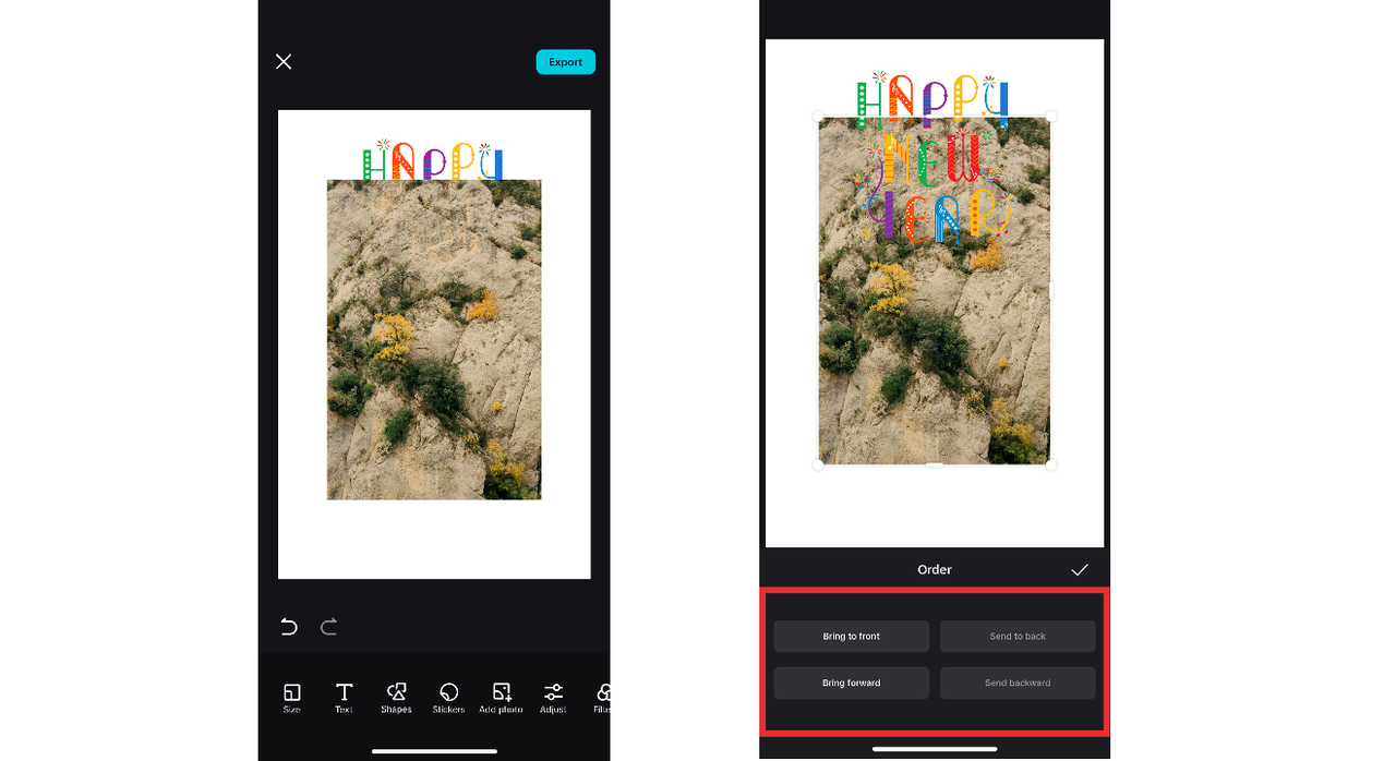 layer-based editing