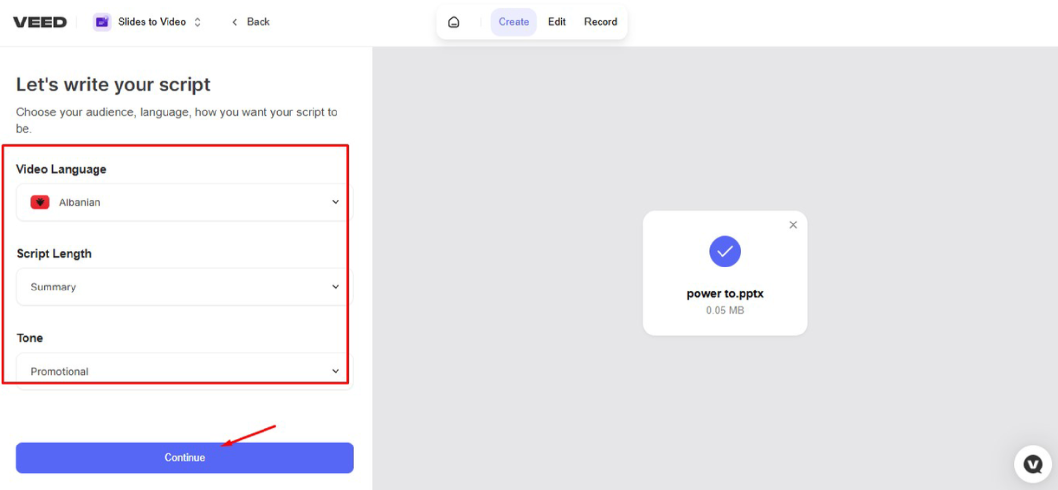 Nehmen Sie die erforderlichen Einstellungen vor der Konvertierung von PPT in Video vor