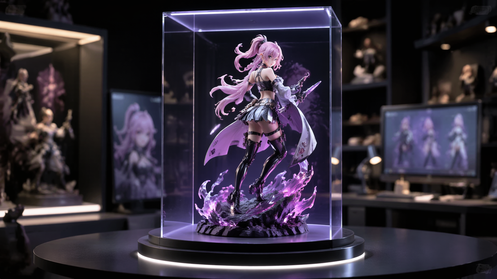 AI Collectible Figure step two generated options