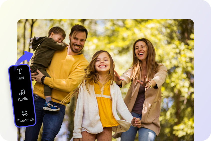 Maak creatieve persoonlijke video's.