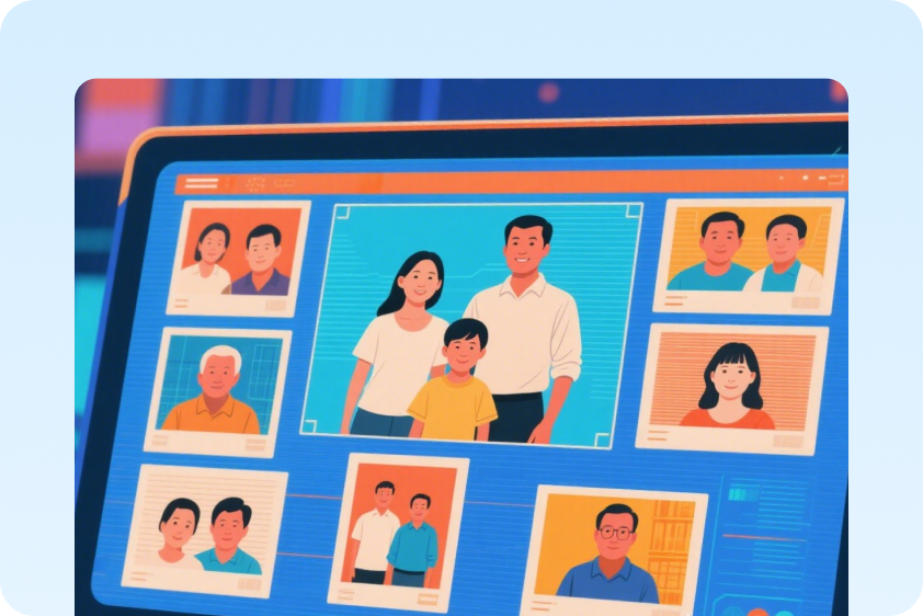 ai photo eraser for family photos 