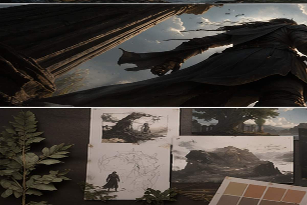 Scene Prompt Generator Pinuhin ang output para sa visual na may kaugnayan sa paksa